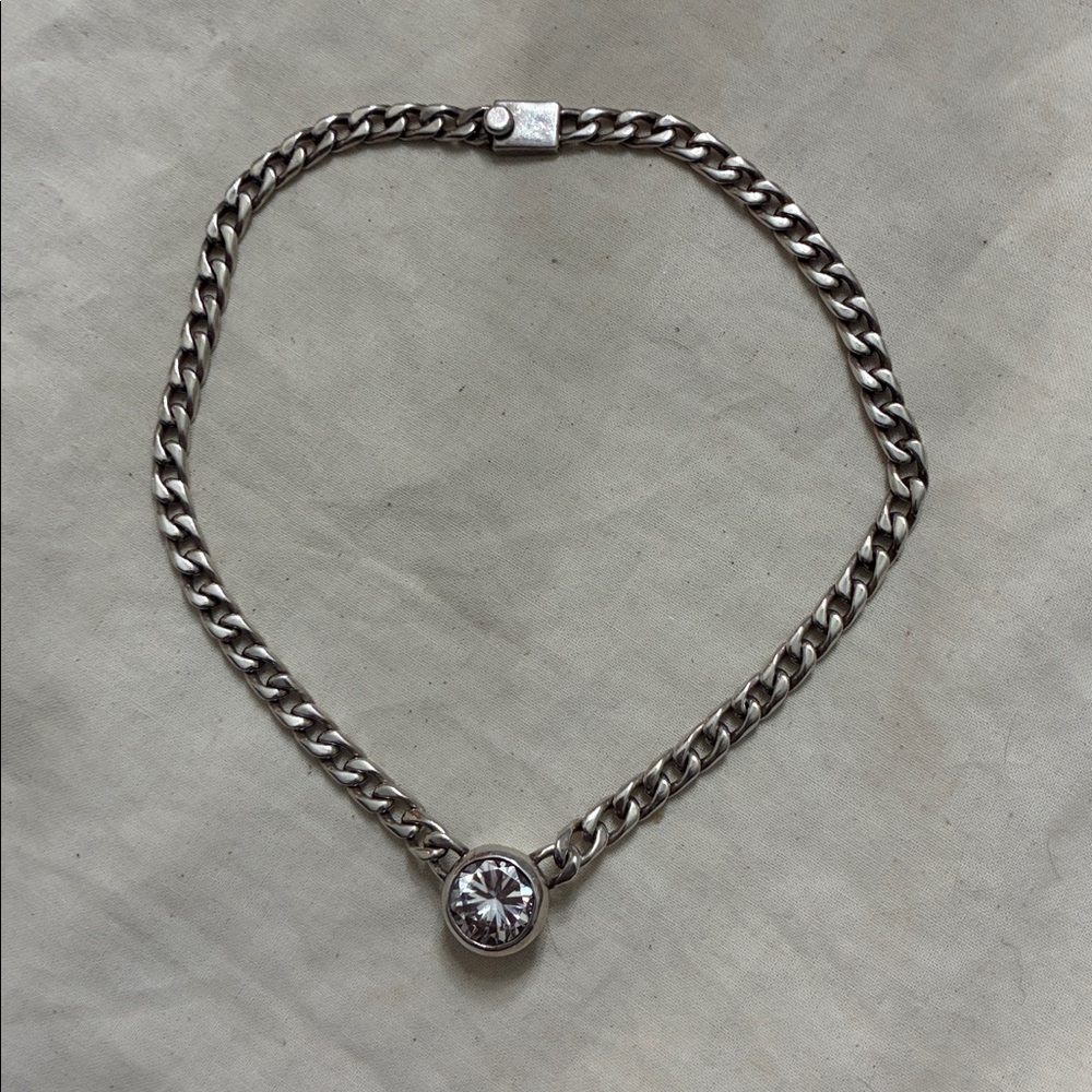 Sterling Silver Chain choker